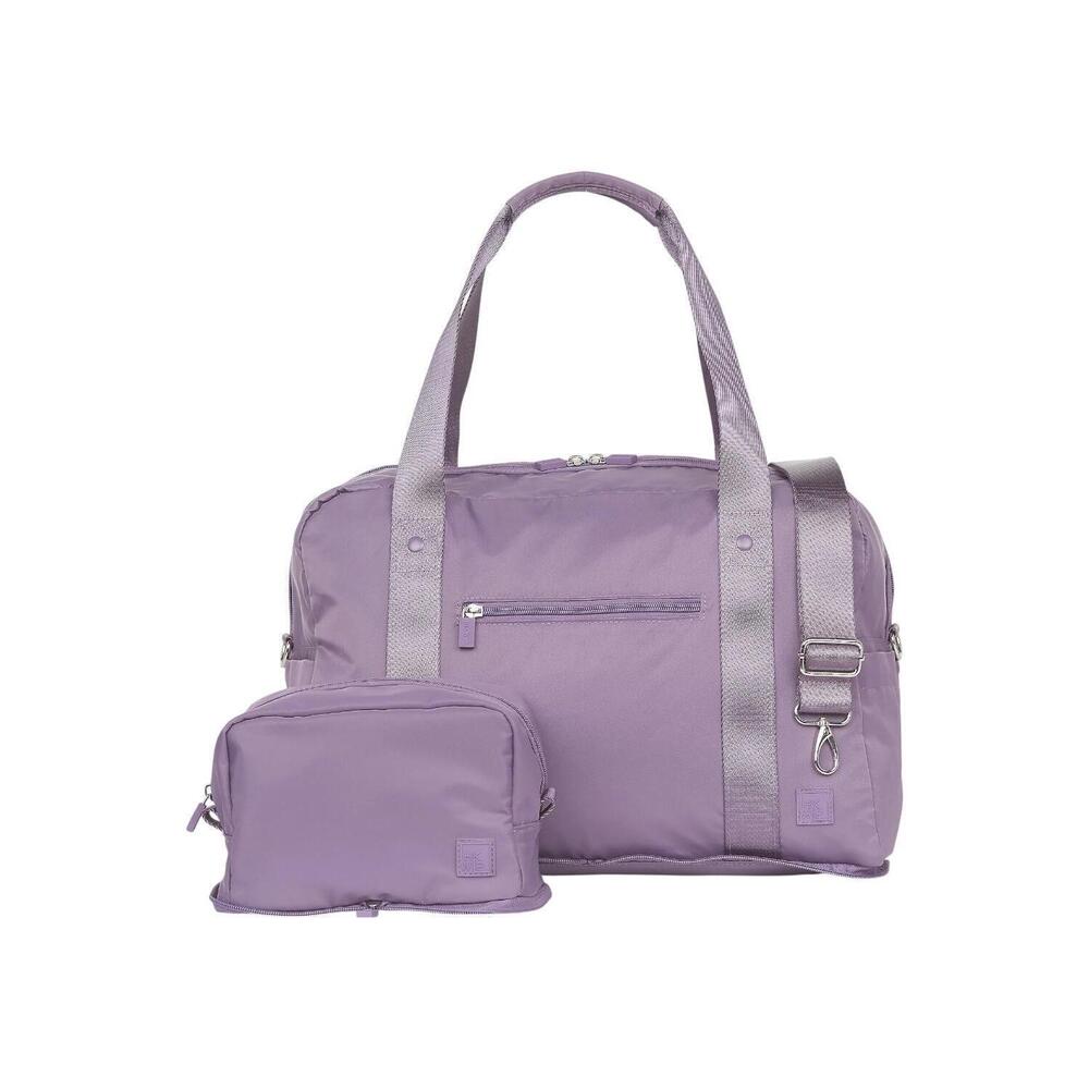 IHKWIP The Packable Duffel Bag and Cosmetic Case Set Vintage Grape